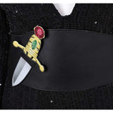 Film Elvira: Mistress of The Dark Elvira Robe Noire Cosplay Costume