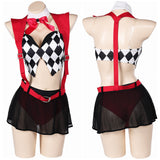 Film Joker: Folie à Deux (2024) Harley Quinn Lingerie Sexy Cosplay Costume