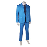 Film Joker: Folie à Deux(2024) Arthur Fleck Joker Tenue Bleue Cosplay Costume