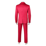 Film Joker: Folie à Deux(2024) Arthur Fleck Joker Tenue Rouge Cosplay Costume