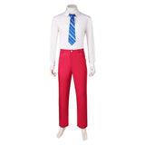 Film Joker: Folie à Deux(2024) Arthur Fleck Joker Tenue Rouge Cosplay Costume