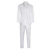 Film Joker: Folie à Deux(2024) Arthur Fleck Tenue Blanche Cosplay Costume