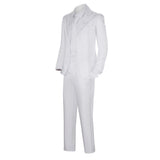 Film Joker: Folie à Deux(2024) Arthur Fleck Tenue Blanche Cosplay Costume