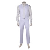 Film Joker: Folie à Deux(2024) Arthur Fleck Tenue Blanche Cosplay Costume Ver.2