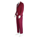 Film Joker: Folie à Deux(2024) Arthur Fleck Tenue Rouge Cosplay Costume