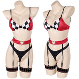 Film Joker: Folie à Deux(2024) Harley Quinn Lingerie Sexy Cosplay Costume