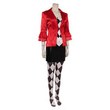 Film Joker: Folie à Deux(2024) Harley Quinn Tenue Rouge Cosplay Costume