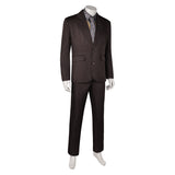 Film Joker: Folie à Deux(2024) Joker Arthur Fleck Tenue Gris Foncé Cosplay Costume