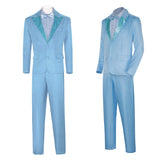 Film La Cloche et l'Idiot Harry Dunne Tenue Bleue Cosplay Costume