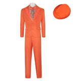 La Cloche et l'Idiot Lloyd Christmas Tenue Orange Cosplay Costume