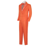 Film La Cloche et l'Idiot Lloyd Christmas Tenue Orange Cosplay Costume