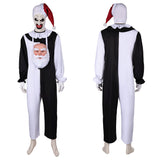 Film Terrifier 3(2024) Art The Clown avec Chapeau Noël Cosplay Costume