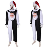 Film Terrifier 3(2024) Art The Clown avec Chapeau Noël Cosplay Costume