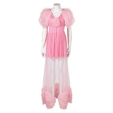 Wicked(2024) Glinda Pyjama Rose Cosplay Costume