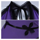 Final Fantasy Tifa Lockhart Robe Violette Cosplay Costume