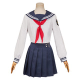 Final Fantasy Tifa Lockhart Tenue d'Uniforme Blance Cosplay Costume​​