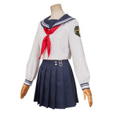 Final Fantasy Tifa Lockhart Tenue d'Uniforme Blance Cosplay Costume​​