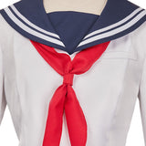 Final Fantasy Tifa Lockhart Tenue d'Uniforme Blance Cosplay Costume​​