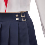 Final Fantasy Tifa Lockhart Tenue d'Uniforme Blance Cosplay Costume​​