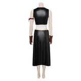 Final Fantasy VII: Advent Children Tifa Lockhart Tenue Noire Cosplay Costume