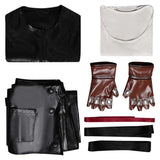 Final Fantasy VII: Advent Children Tifa Lockhart Tenue Noire Cosplay Costume