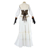 Final Fantasy XIV Neo-Ishgardian Healing Tenue Blanche Cosplay Costume