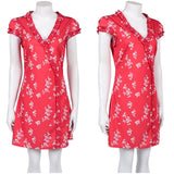 Fleabag Fleabag Robe Imprimée Rouge Cosplay Costume