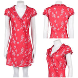 Fleabag Fleabag Robe Imprimée Rouge Cosplay Costume