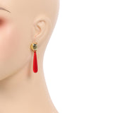 Frieren: Beyond Journey's End Frieren Boucle d'Oreille Rouge Cosplay Accessorie 