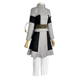Gachiakuta Aisha Tenue Grise et Noire Cosplay Costume