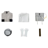 Gachiakuta Aisha Tenue Grise et Noire Cosplay Costume