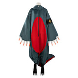Gachiakuta Gita Tenue Grise et Rouge Cosplay Costume