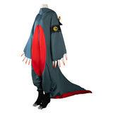 Gachiakuta Gita Tenue Grise et Rouge Cosplay Costume