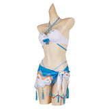 Genshin Impact Lumine Maillot de Bain Bikini Hotspring Cosplay Costume