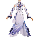 Genshin Impact Nicole Reeyn Robe Violette et Blanche Cosplay Costume