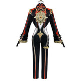 Cosplay Costume Mavuika Genshin Impact Jeu Cosplay Tenue Noire et Rouge Femme