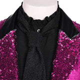 Ghost: Rite Here Rite Now Papa Nihil Ensemble Veste Violette Cosplay Costume