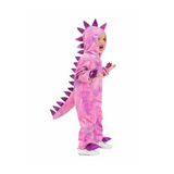 Enfant Dinosaure Combinaison Rose Costume pour Halloween Carnaval