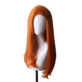 Cosplay Perruque Atom Eve Invincible 4(2026) TV Perruques Orange Femme