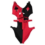 Harley Quinn Maillot de Bain Lingerie Cosplay Costume