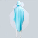 Haunted Mansion Ghost Bride Robe Bleue Cosplay Costume
