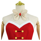 Hazbin Hotel 2‎(2025) Charlie Tenue Rouge et Jaune Cosplay Costume