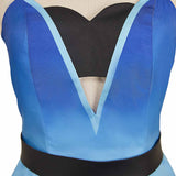 Hazbin Hotel 2 Angel Dust Robe Bleue Cosplay Costume