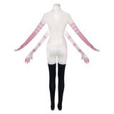Hazbin Hotel 2 Angel Dust Tenue Blanche Cosplay Costume