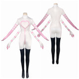 Hazbin Hotel 2 Angel Dust Tenue Blanche Cosplay Costume