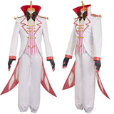 Hazbin Hotel 2 Lucifer Démon Tenue Blanche Cosplay Costume