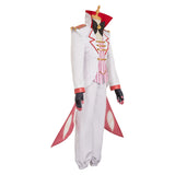 Hazbin Hotel 2 Lucifer Démon Tenue Blanche Cosplay Costume