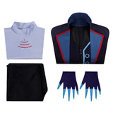 Hazbin Hotel 2‎ Vox Tenue Noire Cosplay Costume Ver.2