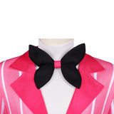 Hazbin Hotel 2(2025) Alastor Tenue Rose et Noire Cosplay Costume