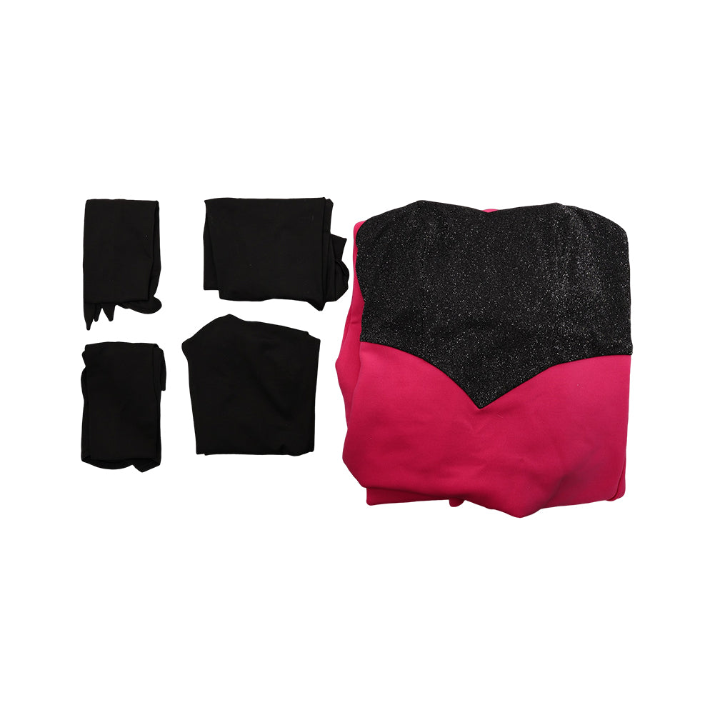 Hazbin Hotel 2(2025) Angel Dust Robe Rose et Noire Cosplay Costume ...